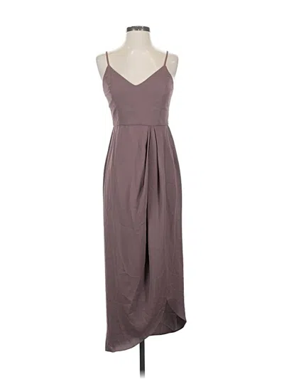 Pre-owned Lulus Casual Dress In Gray