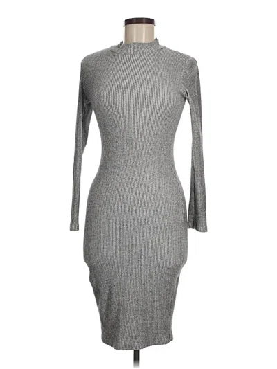 Pre-owned Lulus Casual Dress In Gray
