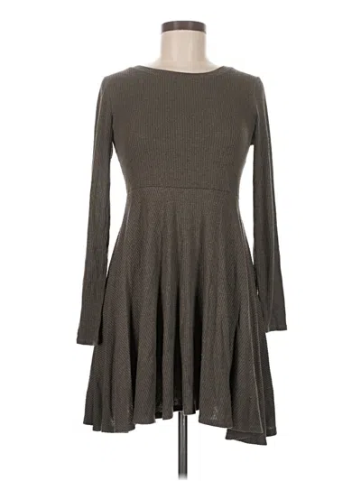 Pre-owned Lulus Casual Dress In Gray