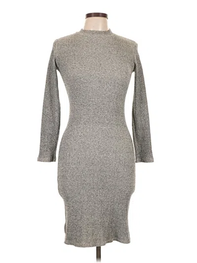 Pre-owned Lulus Casual Dress In Gray