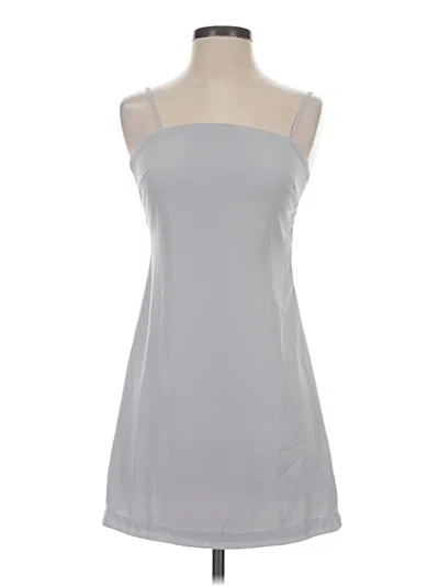 Pre-owned Lulus Casual Dress In Gray