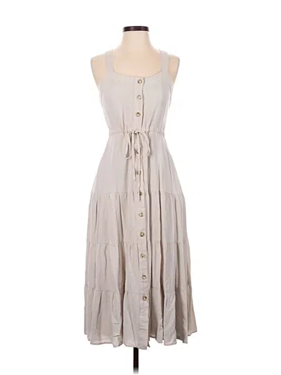 Pre-owned Lulus Casual Dress In Gray