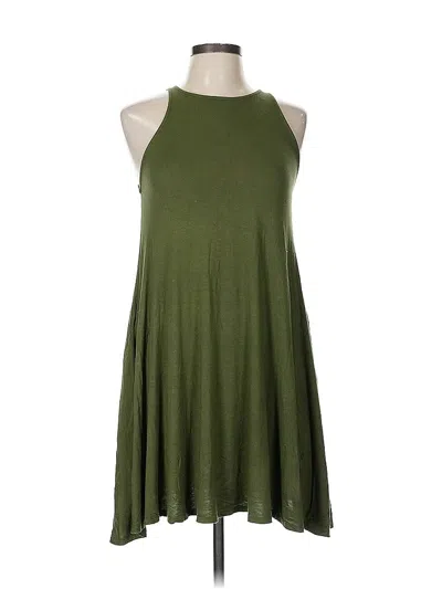Pre-owned Lulus Casual Dress In Green