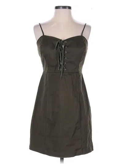 Pre-owned Lulus Casual Dress In Green