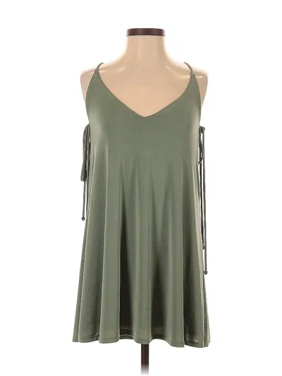 Pre-owned Lulus Casual Dress In Green