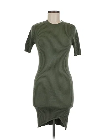 Pre-owned Lulus Casual Dress In Green