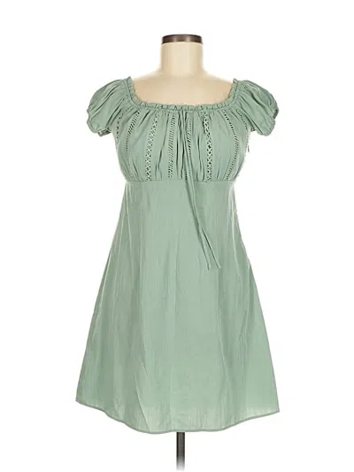 Pre-owned Lulus Casual Dress In Green