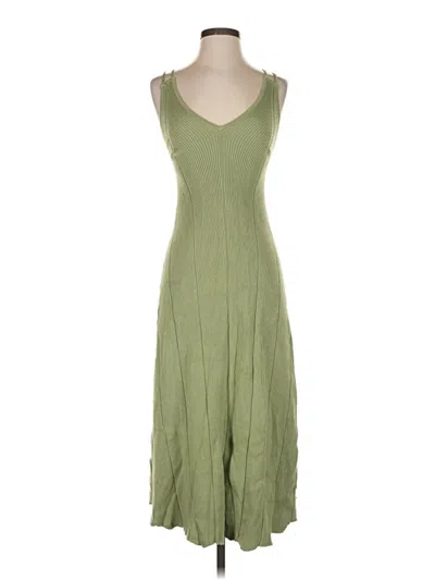 Pre-owned Lulus Casual Dress In Green