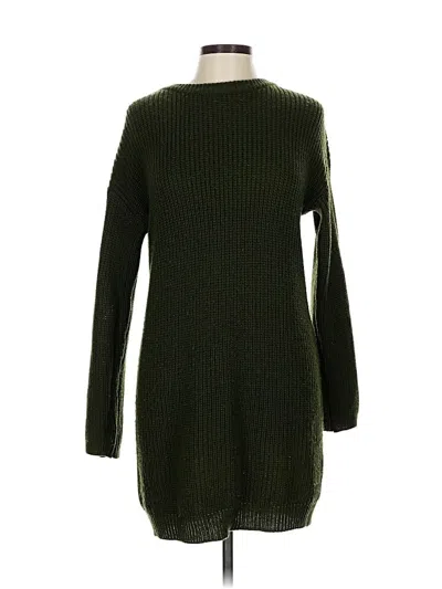 Pre-owned Lulus Casual Dress In Green