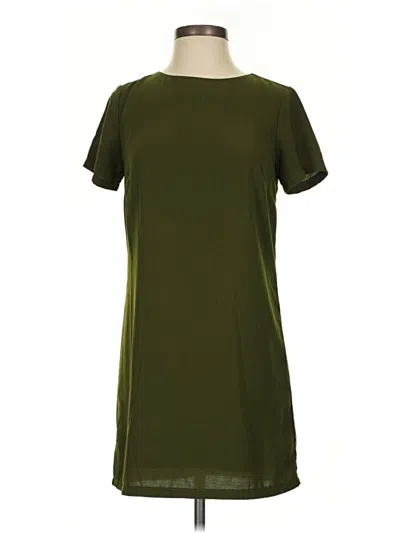 Pre-owned Lulus Casual Dress In Green