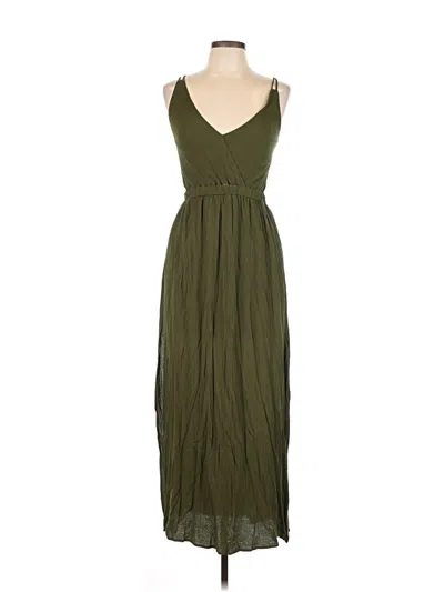 Pre-owned Lulus Casual Dress In Green