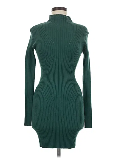 Pre-owned Lulus Casual Dress In Green