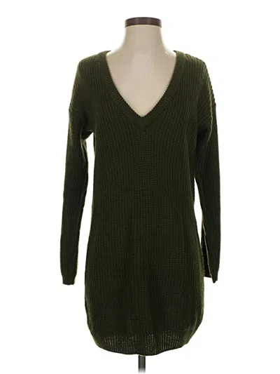 Pre-owned Lulus Casual Dress In Green