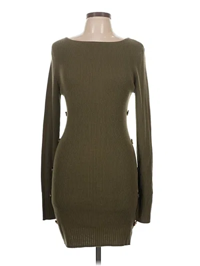 Pre-owned Lulus Casual Dress In Green