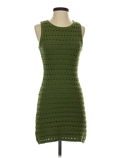 Pre-owned Lulus Casual Dress In Green