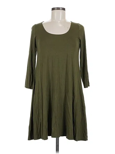 Pre-owned Lulus Casual Dress In Green