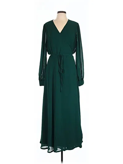 Pre-owned Lulus Casual Dress In Green