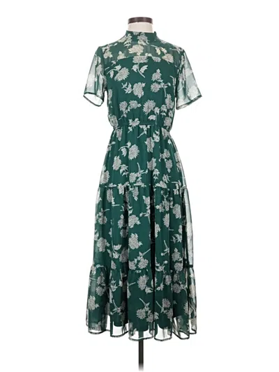 Pre-owned Lulus Casual Dress In Green