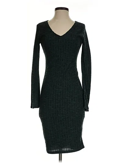 Pre-owned Lulus Casual Dress In Green