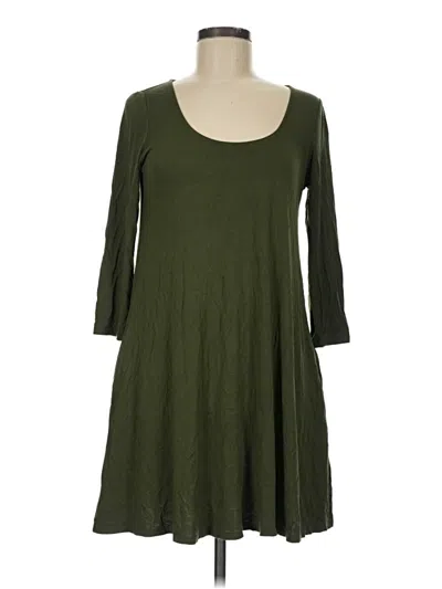 Pre-owned Lulus Casual Dress In Green