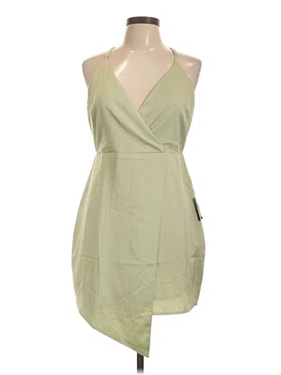 Pre-owned Lulus Casual Dress In Green
