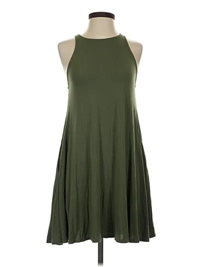 Pre-owned Lulus Casual Dress In Green