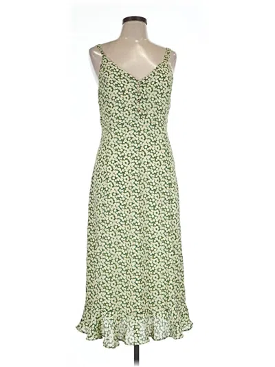 Pre-owned Lulus Casual Dress In Green