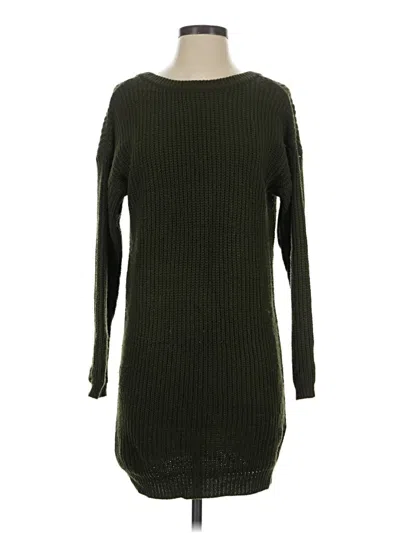 Pre-owned Lulus Casual Dress In Green