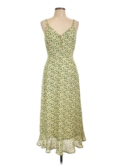 Pre-owned Lulus Casual Dress In Green