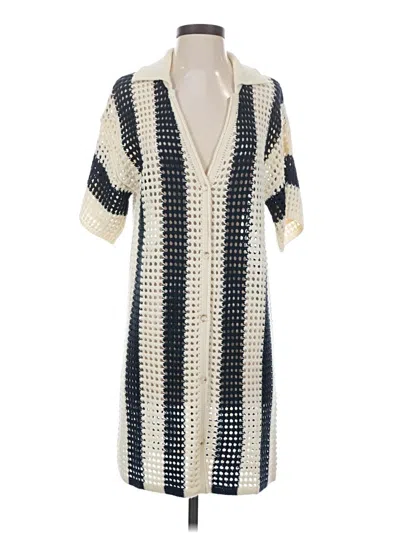 Pre-owned Lulus Casual Dress In Ivory