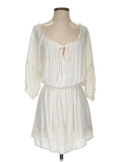 Pre-owned Lulus Casual Dress In Ivory
