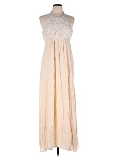 Pre-owned Lulus Casual Dress In Ivory