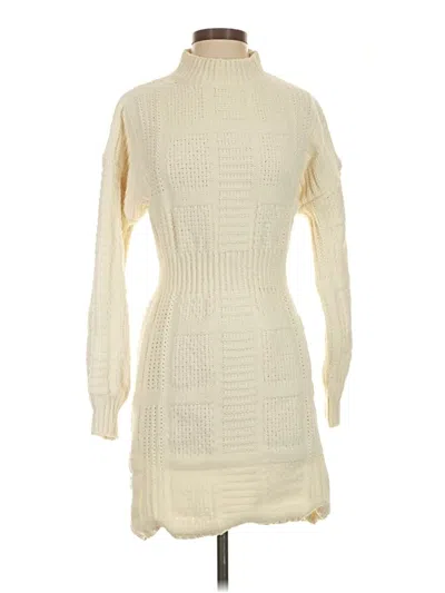 Lulus Casual Dress In Neutral
