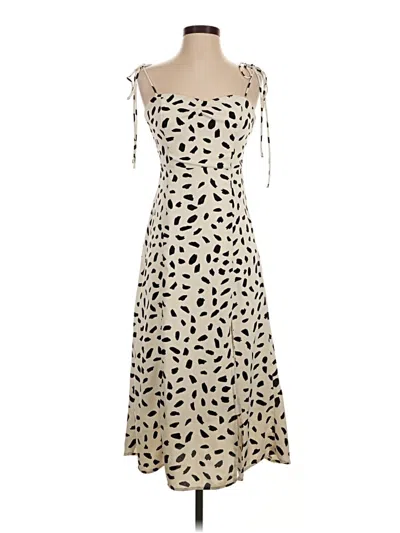 Pre-owned Lulus Casual Dress In Ivory