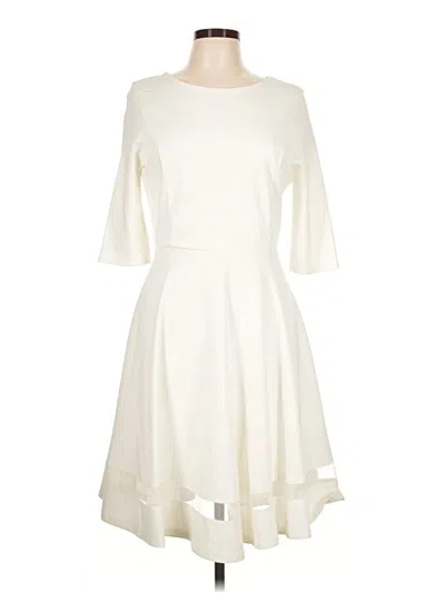 Pre-owned Lulus Casual Dress In Ivory