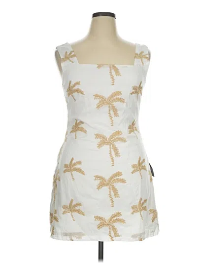 Pre-owned Lulus Casual Dress In Ivory
