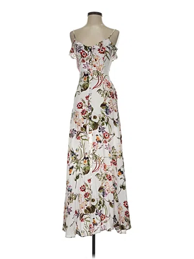 Pre-owned Lulus Casual Dress In Ivory