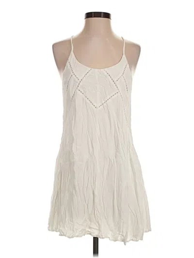 Pre-owned Lulus Casual Dress In Ivory
