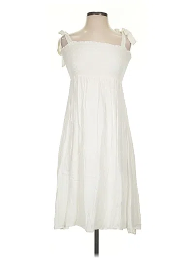 Pre-owned Lulus Casual Dress In Ivory