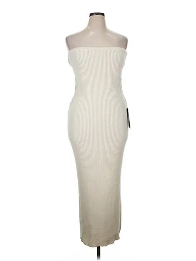 Pre-owned Lulus Casual Dress In Ivory