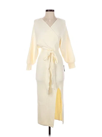 Lulus Casual Dress In Neutral