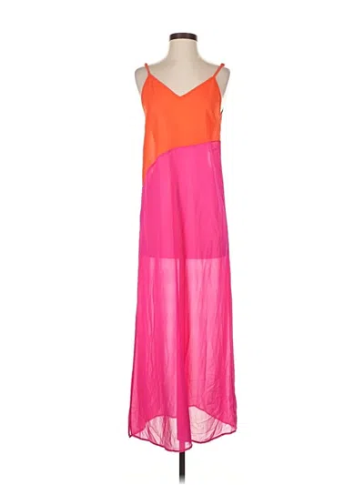 Pre-owned Lulus Casual Dress In Orange