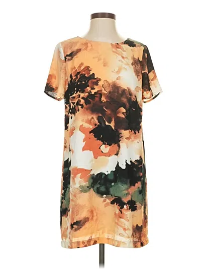 Pre-owned Lulus Casual Dress In Orange