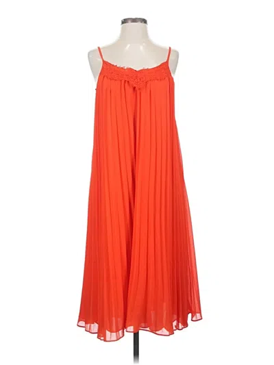 Pre-owned Lulus Casual Dress In Orange