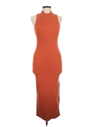Pre-owned Lulus Casual Dress In Orange