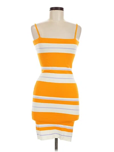 Pre-owned Lulus Casual Dress In Orange