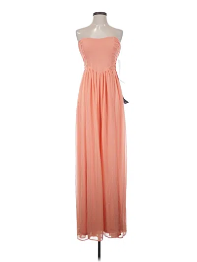 Pre-owned Lulus Casual Dress In Orange