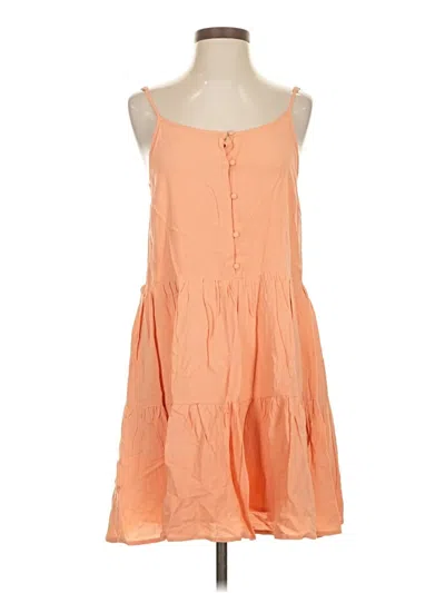 Lulus Casual Dress In Orange