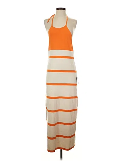 Pre-owned Lulus Casual Dress In Orange