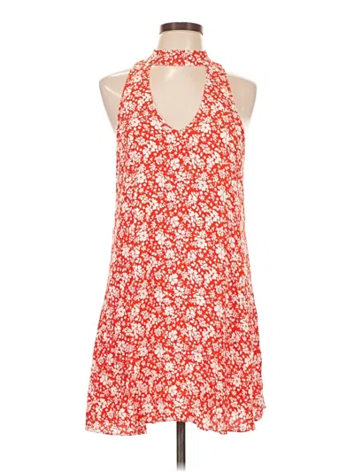Pre-owned Lulus Casual Dress In Orange